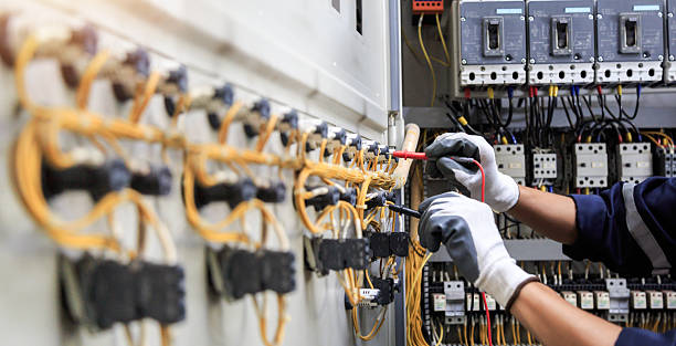 Professional Electrician technician working in The Hills, NJ